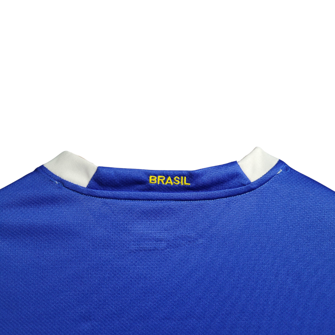 Camisa Seleção Brasileira II 2006 - RetrÓ Nike - Azul