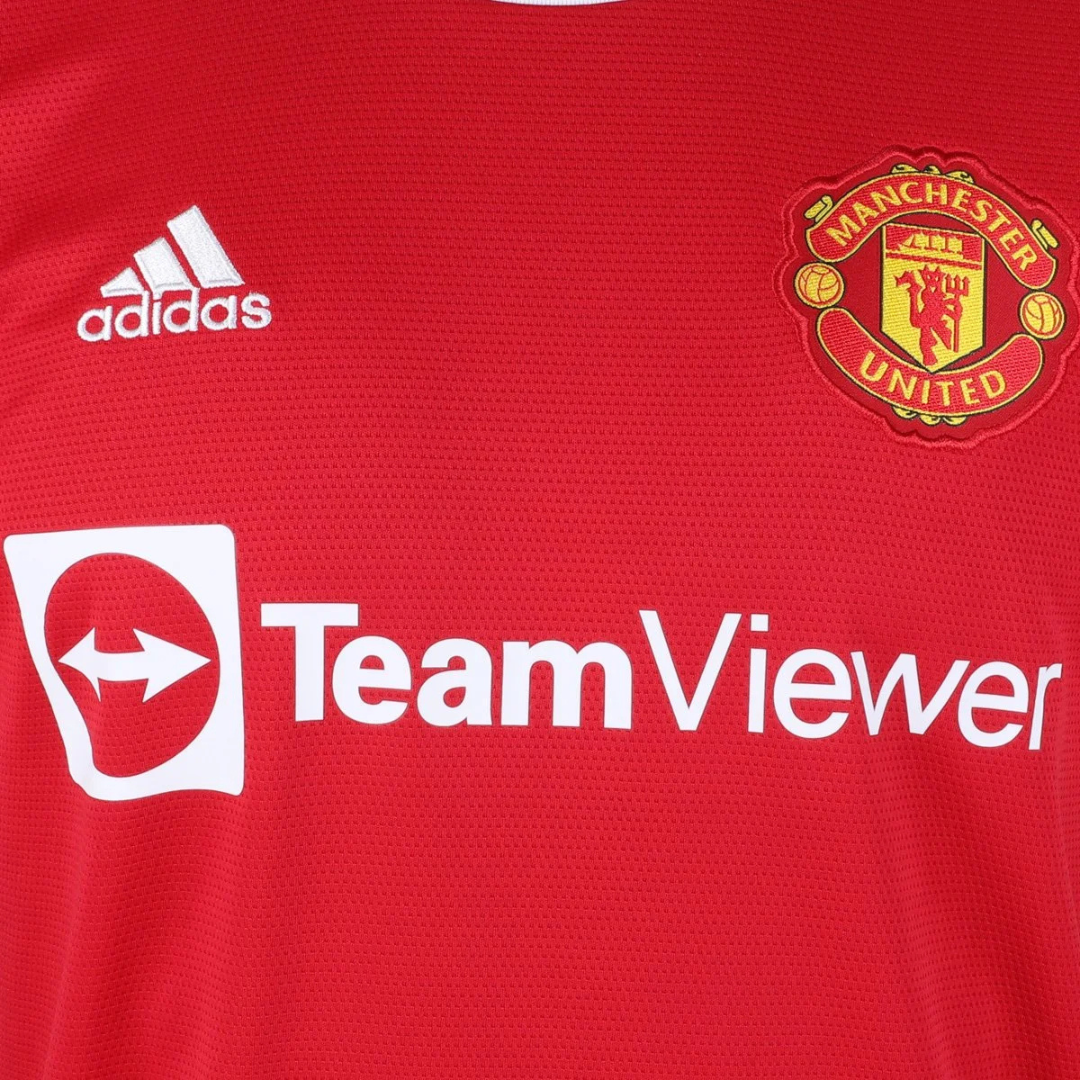 Camisa Manchester United I 2021/2022 - Retrô Adidas - Vermelha