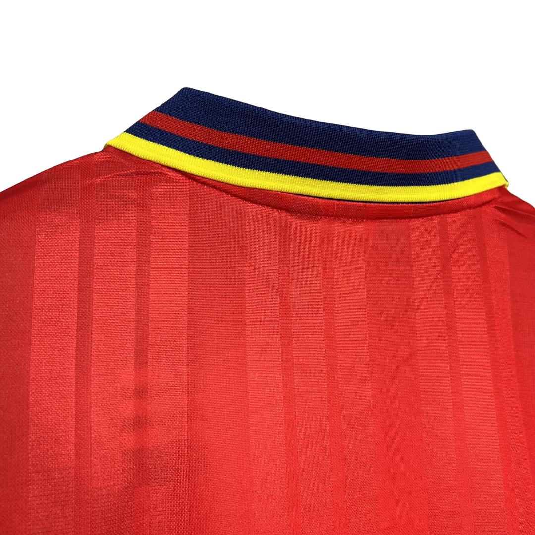 Camisa Seleção da Espanha I 1994 - RetrÓ Adidas - Vermelha