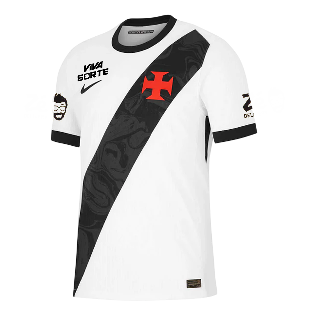 Camisa Vasco II 2026/2027 - Torcedor Masculina com Todos os Patrocínios