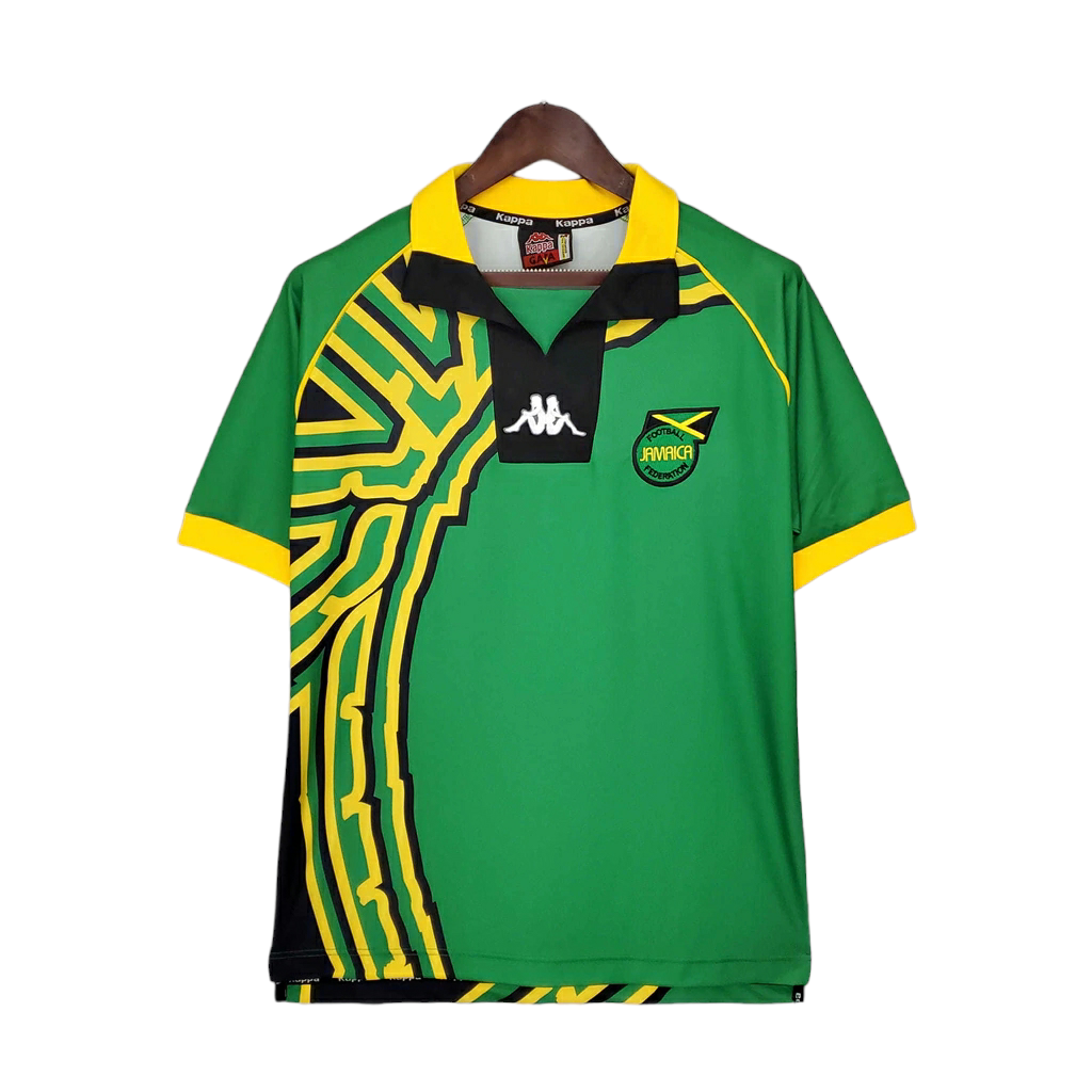 Camisa Seleção da Jamaica 1998 - RetrÓ Kappa - Verde