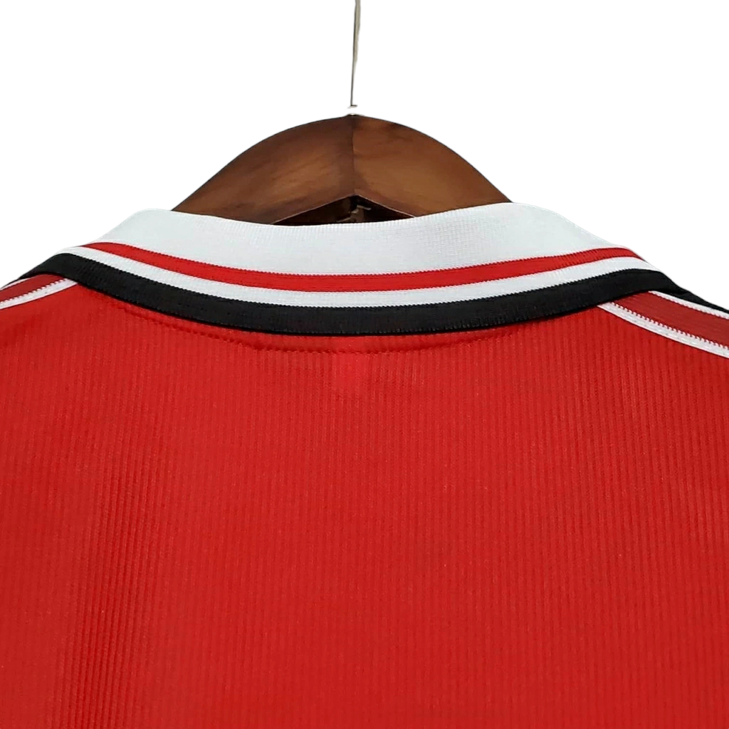 Camisa Manchester United 1998/1999 - Retrô Umbro - Vermelha