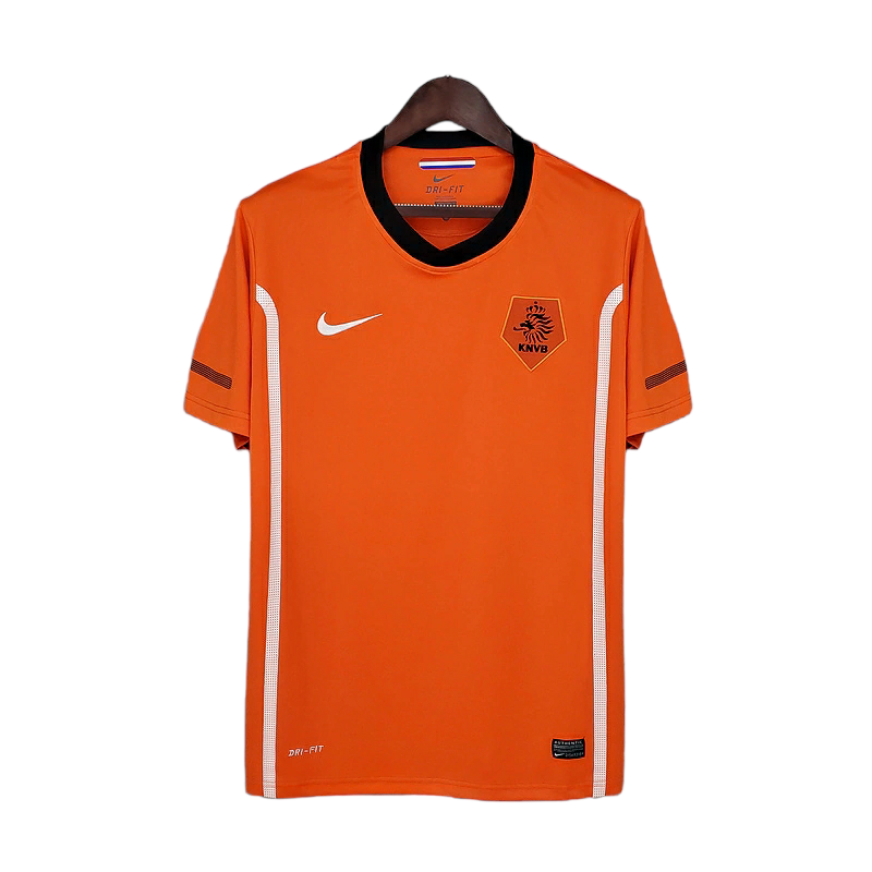 Camisa Seleção da Holanda I 2010 - RetrÓ Nike - Laranja