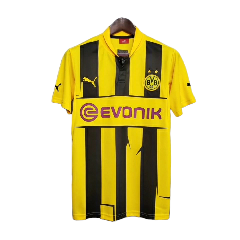 Camisa Borussia Dortmund 2012/2013 - Retrô Puma - Amarela e preta
