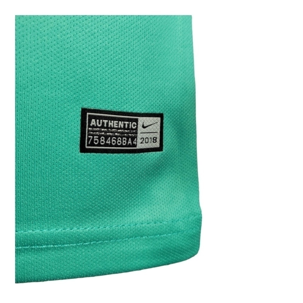 Camisa Tottenham II 2018/2019 - Retrô Nike - Verde com detalhes em verde claro