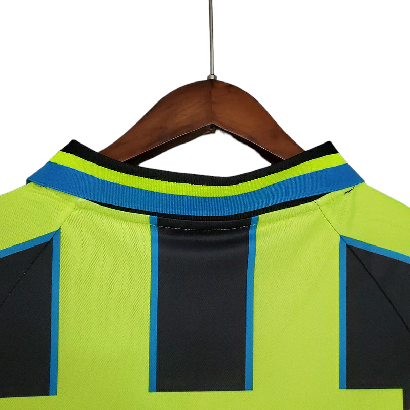 Camisa Manchester City 1998/1999 - Retrô Kappa - Amarela e Preta