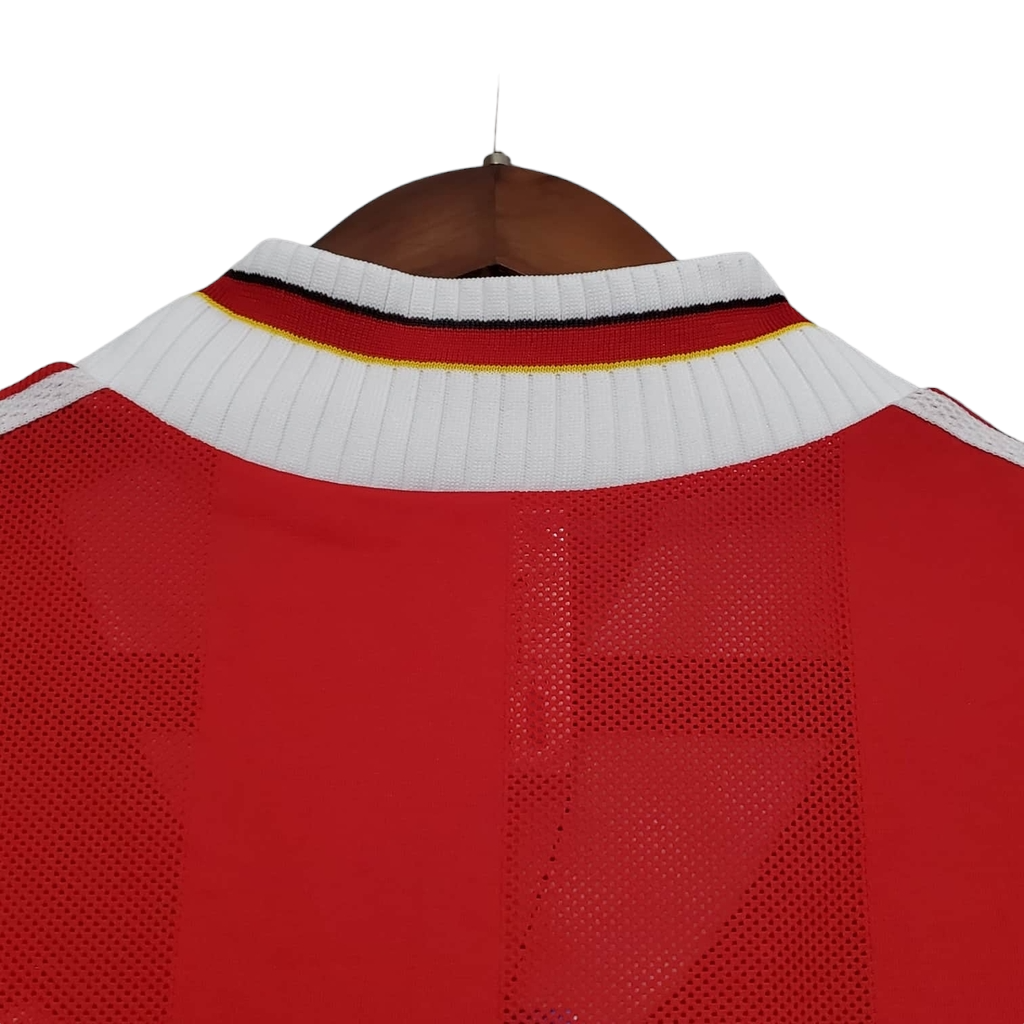 Camisa Liverpool 1996/1997 - Retrô Adidas - Vermelha e branca