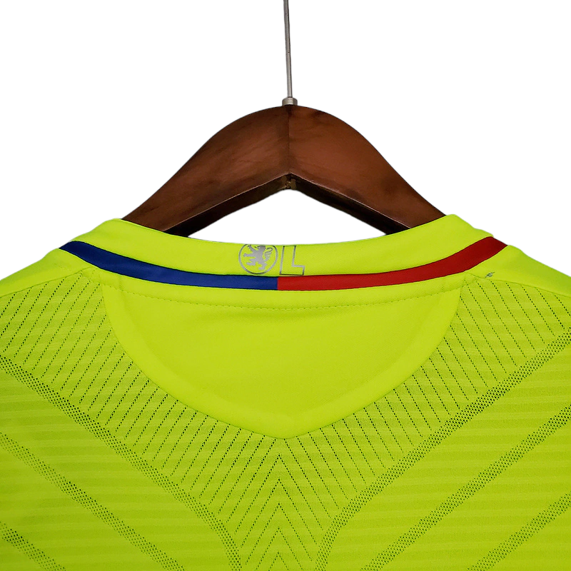Camisa Lyon 2008/2009 - Retrô Umbro - Amarela