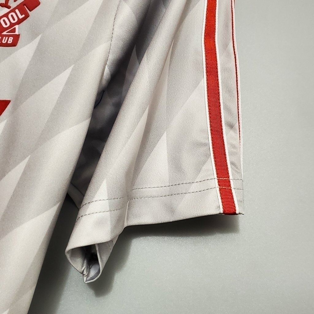 Camisa Liverpool II 1989/1991 - Retrô Adidas - Cinza