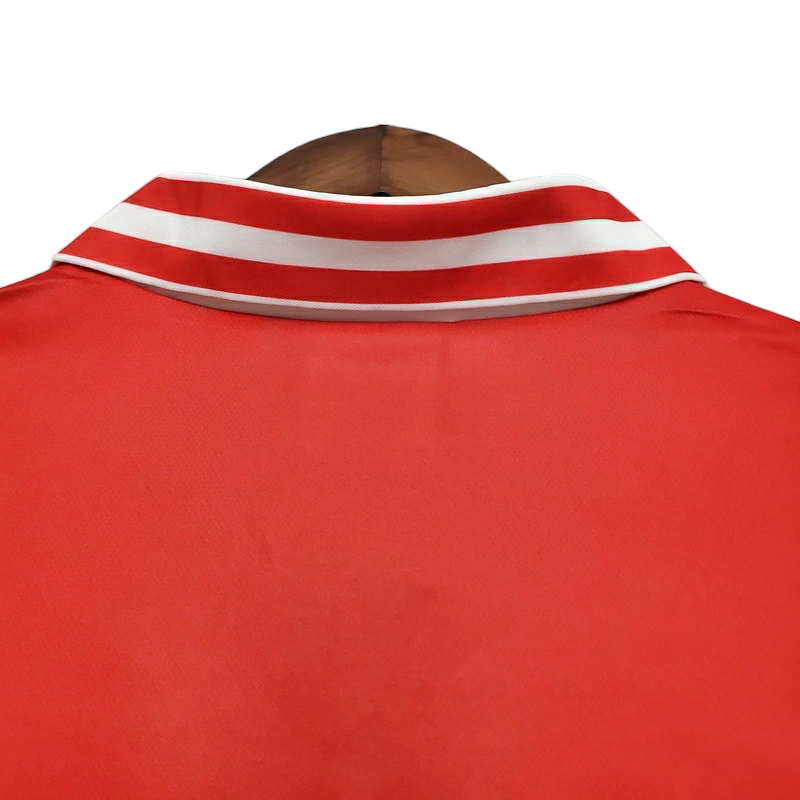 Camisa Ajax I 1997/1998 - Retrô Umbro - Vermelha e Branca