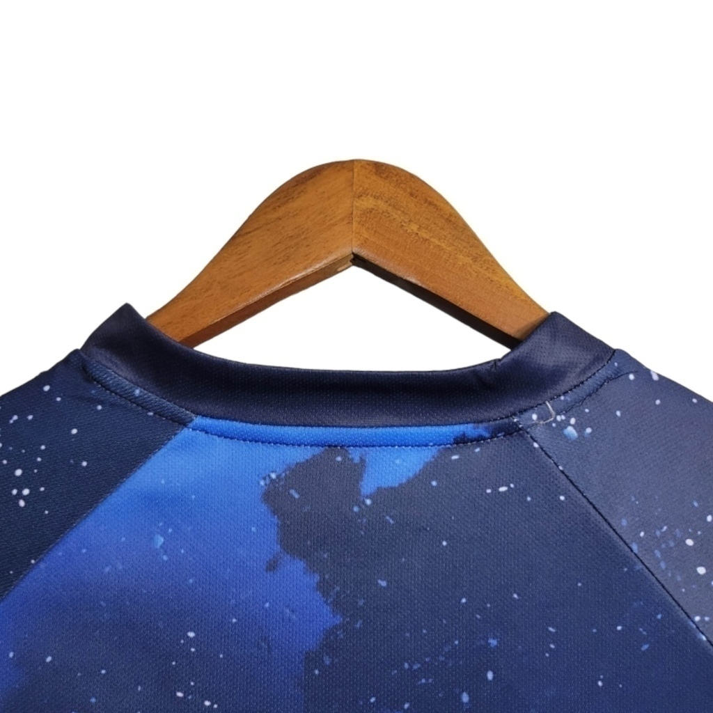 Camisa Real Madrid Edição Especial Galácticos I 2018/2019 - Retrô Adidas - Azul