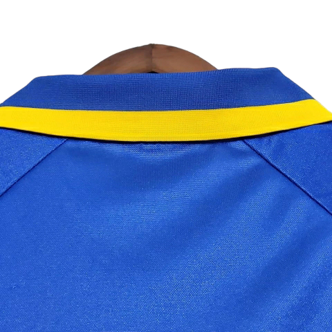 Camisa Juventus II 1995/1997 - Retrô Kappa - Azul com detalhes em amarelo