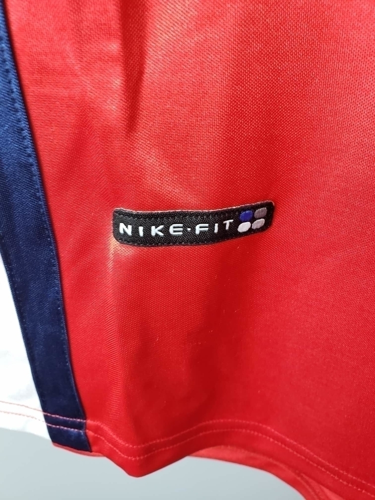 Camisa Arsenal 1998 - Retrô Nike - Vermelha e Branca