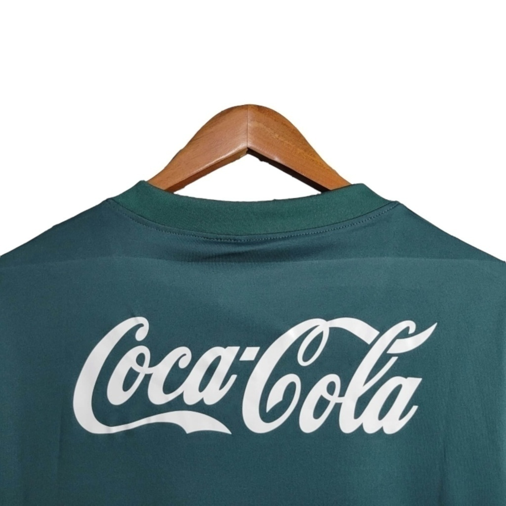 Camisa Palmeiras I 1980 - Retrô Adidas - Verde com detalhes branco com patrocínio da Coca-Cola