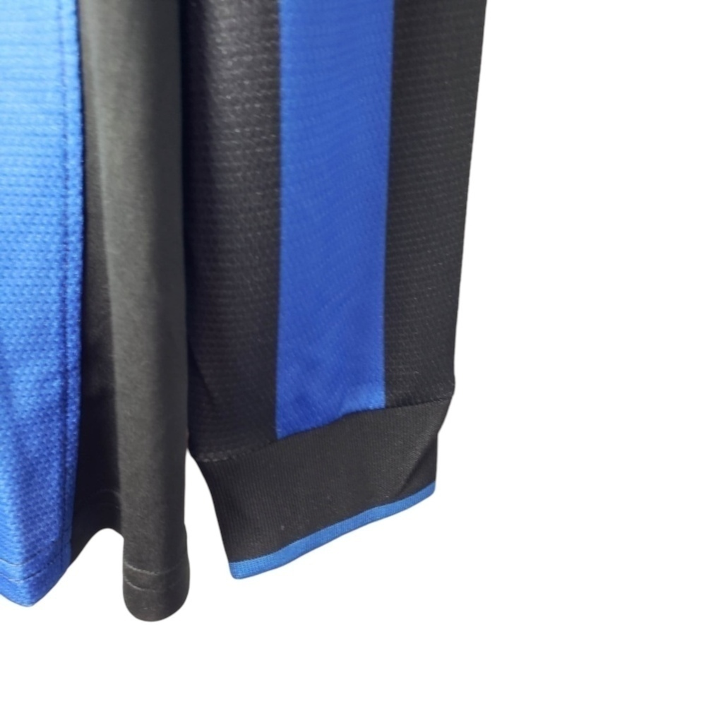 Camisa Inter de Milão 1998 Manga Longa - Retrô Nike - Azul e preta
