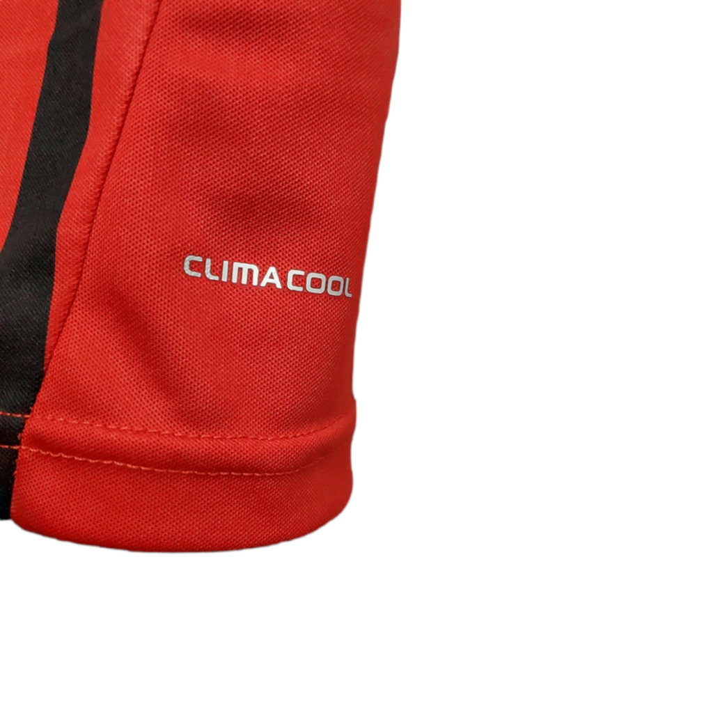 Camisa Milan 2011/2012 - Retrô Adidas - Vermelha e Preta