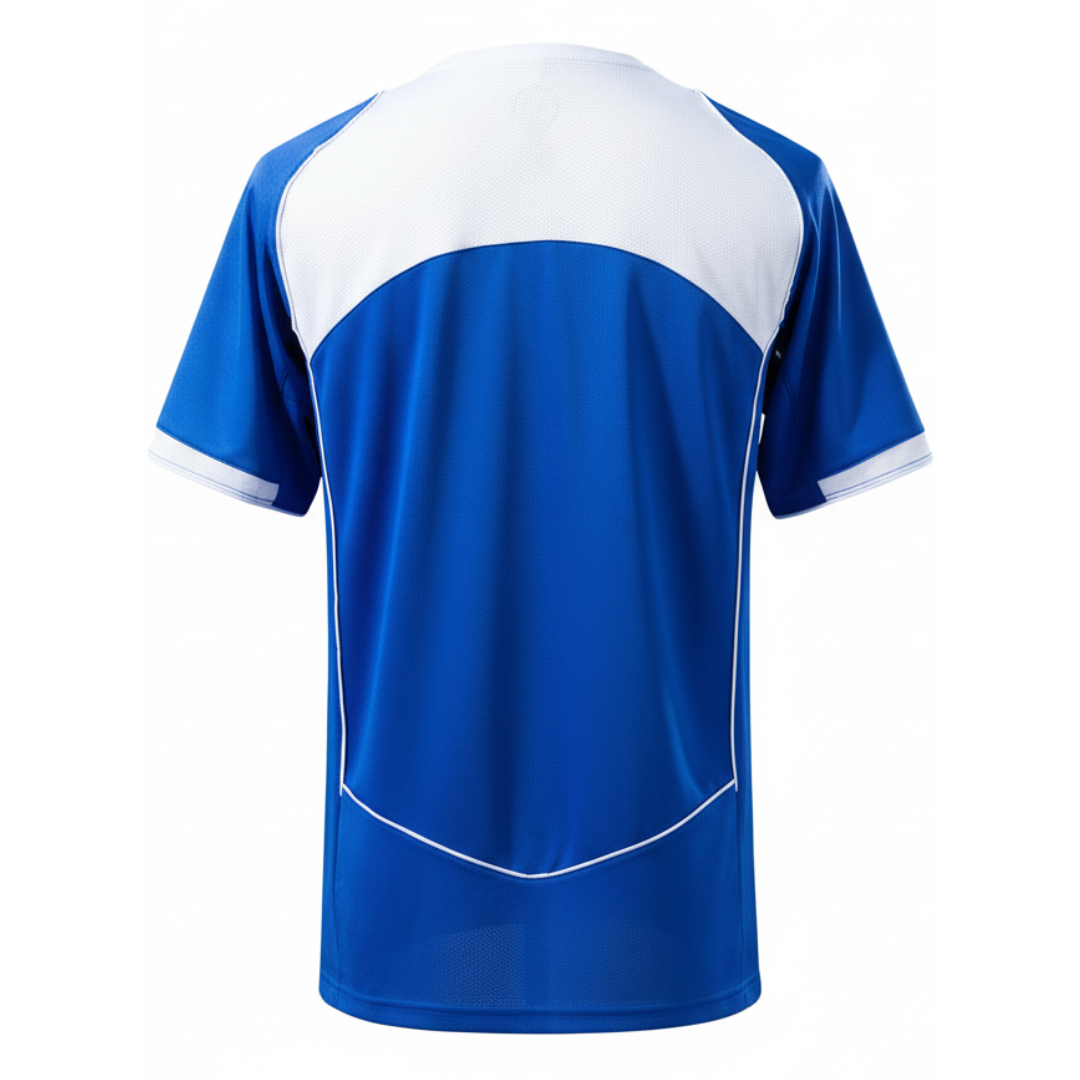 Camisa Seleção Brasileira II 2004 - Retrô Nike - Azul