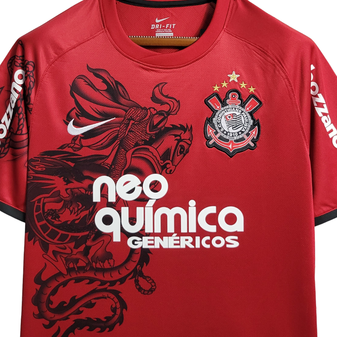 Camisa Corinthians III 2011 | Edição Especial São Jorge - Retrô Nike Masculina - Grená