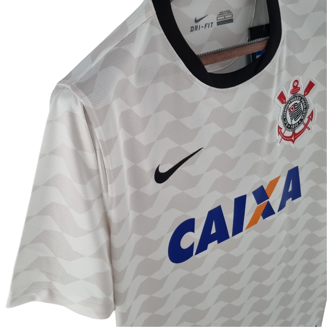 Camisa Corinthians I 2012 - Retrô Nike Masculina - Branca