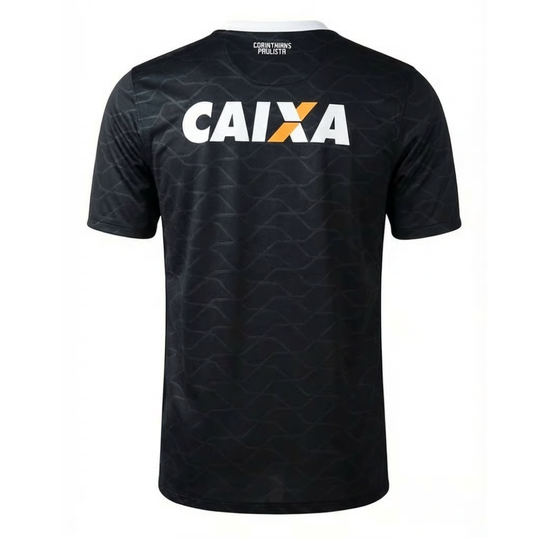 Camisa Corinthians II 2012 - Retrô Nike Masculina - Preta