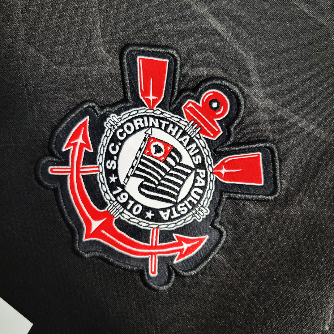 Camisa Corinthians II 2012 - Retrô Nike Masculina - Preta