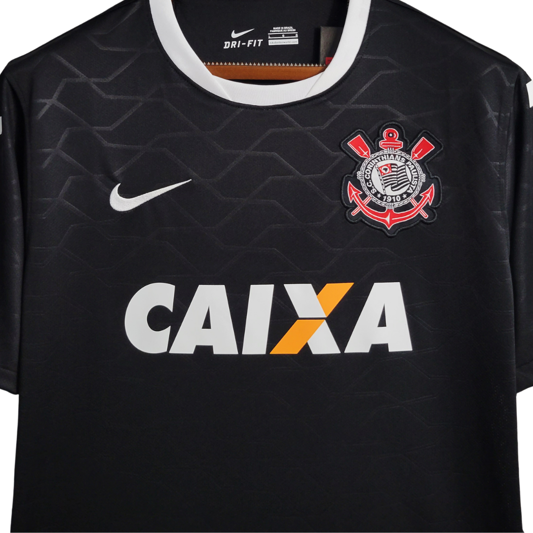 Camisa Corinthians II 2012 - Retrô Nike Masculina - Preta