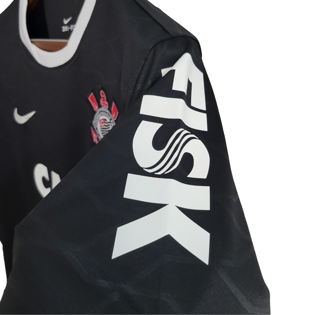 Camisa Corinthians II 2012 - Retrô Nike Masculina - Preta
