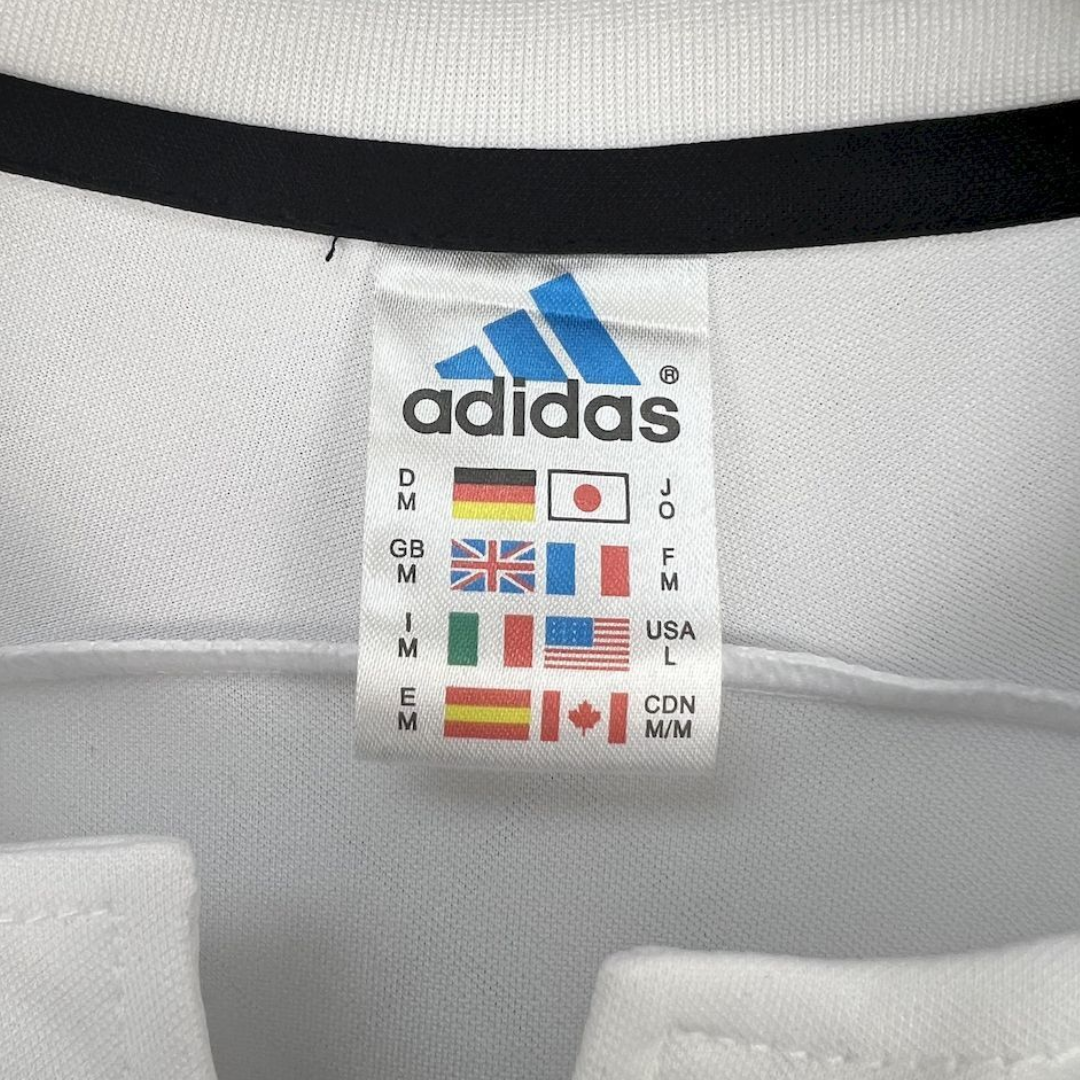 Camisa Real Madrid I 2003/2004 - Retrô Adidas - Branca