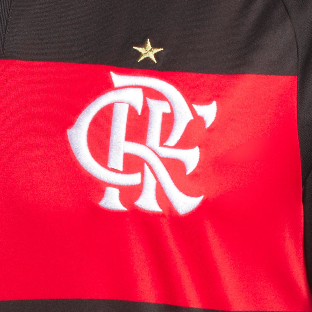 Camisa Flamengo I 26/27 - Torcedor Adidas Masculina - Preta e vermelha