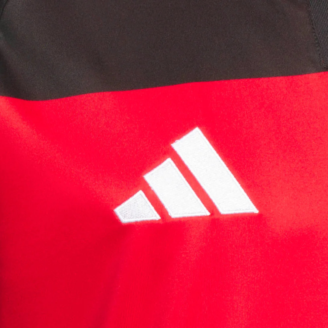 Camisa Flamengo I 26/27 - Torcedor Adidas Masculina - Preta e vermelha