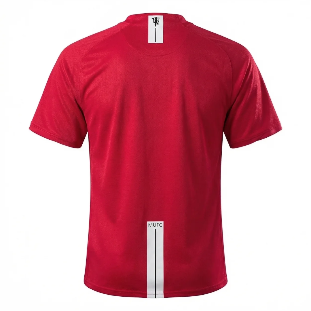 Camisa Manchester United I 2007/2008 - Retrô Nike - Vermelha
