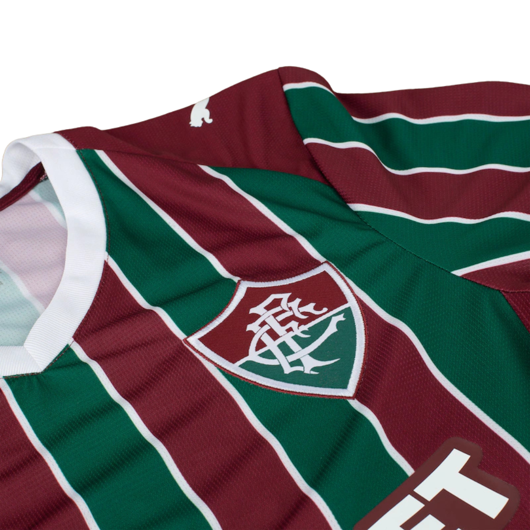 Camisa Fluminense I 26/27 - Torcedor Puma Masculina - Verde e grená
