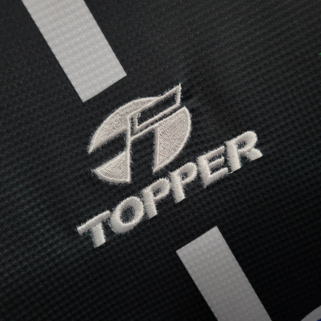 Camisa Corinthians II 1999/2000 - Retrô Topper Masculina - Preta
