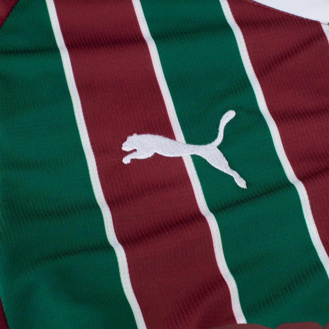 Camisa Fluminense I 26/27 - Torcedor Puma Masculina - Verde e grená