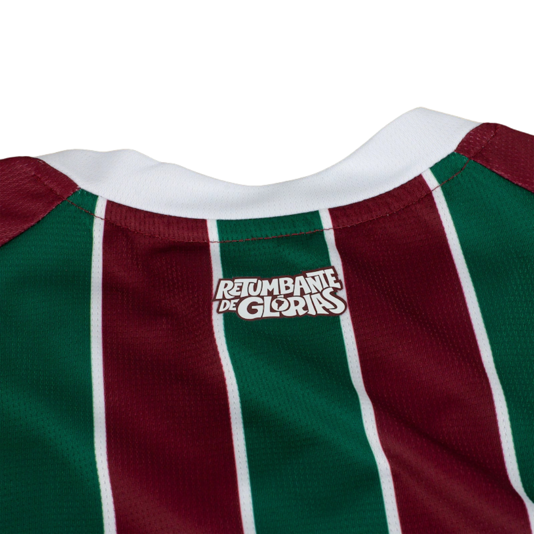 Camisa Fluminense I 26/27 - Torcedor Puma Masculina - Verde e grená