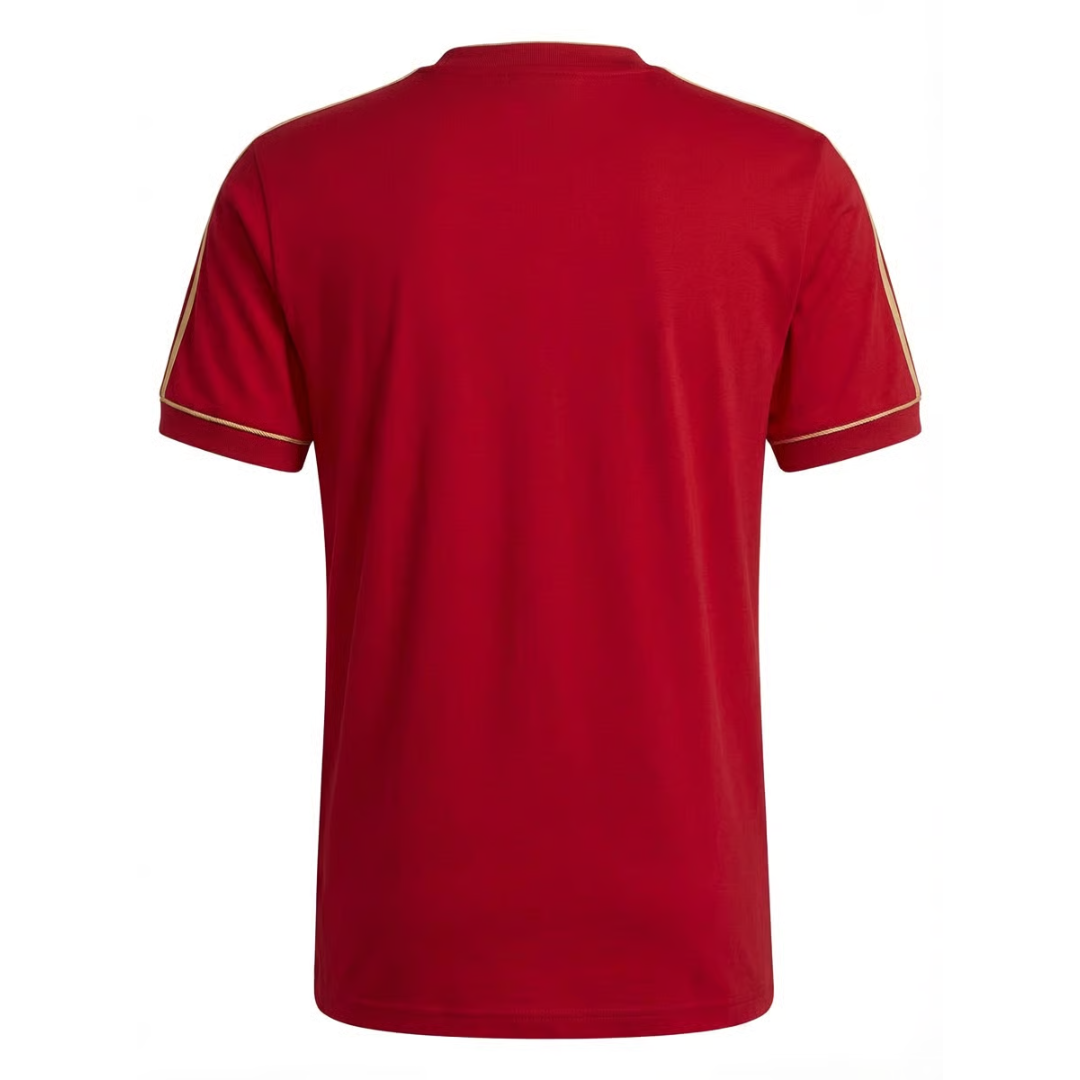 Camisa Fluminense Adidas Originals - Retrô Adidas - Grená com detalhes em dourado