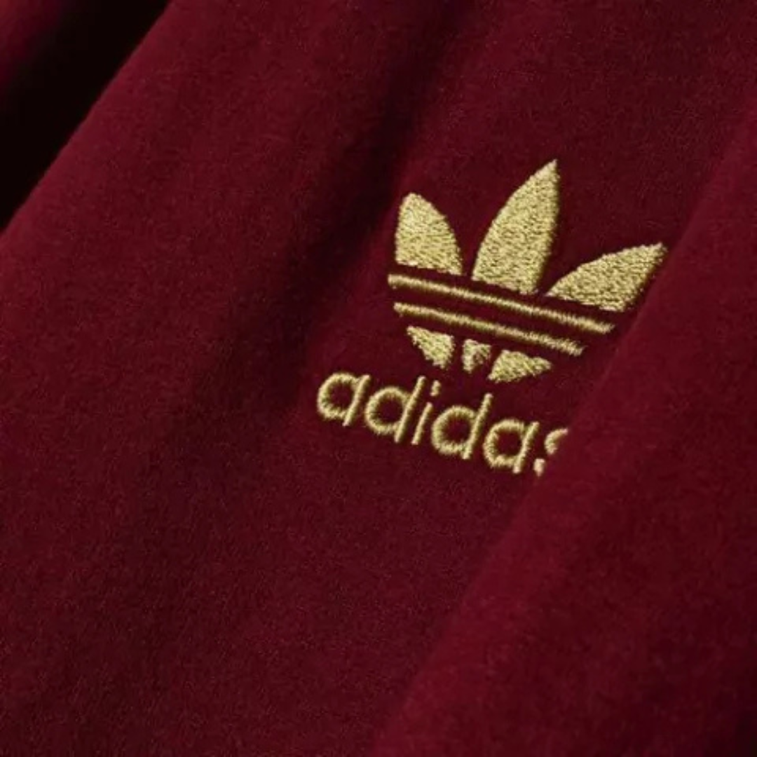 Camisa Fluminense Adidas Originals - Retrô Adidas - Grená com detalhes em dourado