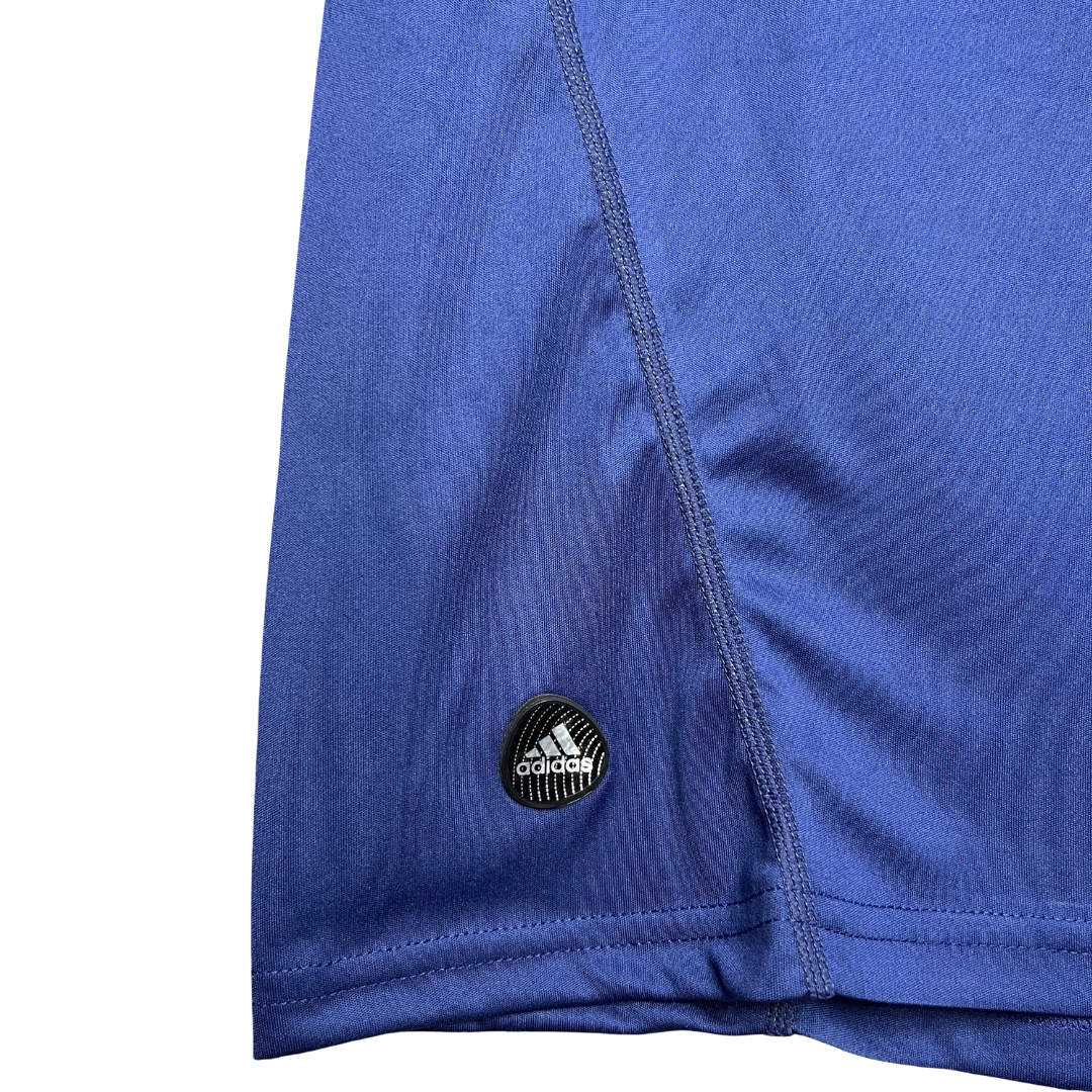 Camisa Seleção da Espanha II 2010 - Retrô Adidas - Azul