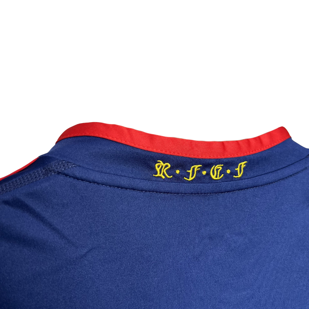 Camisa Seleção da Espanha II 2010 - Retrô Adidas - Azul