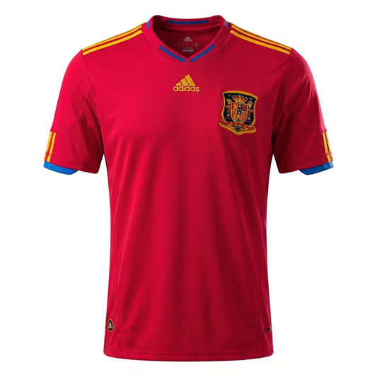 Camisa Seleção da Espanha 2010 - Retrô Adidas - Vermelha
