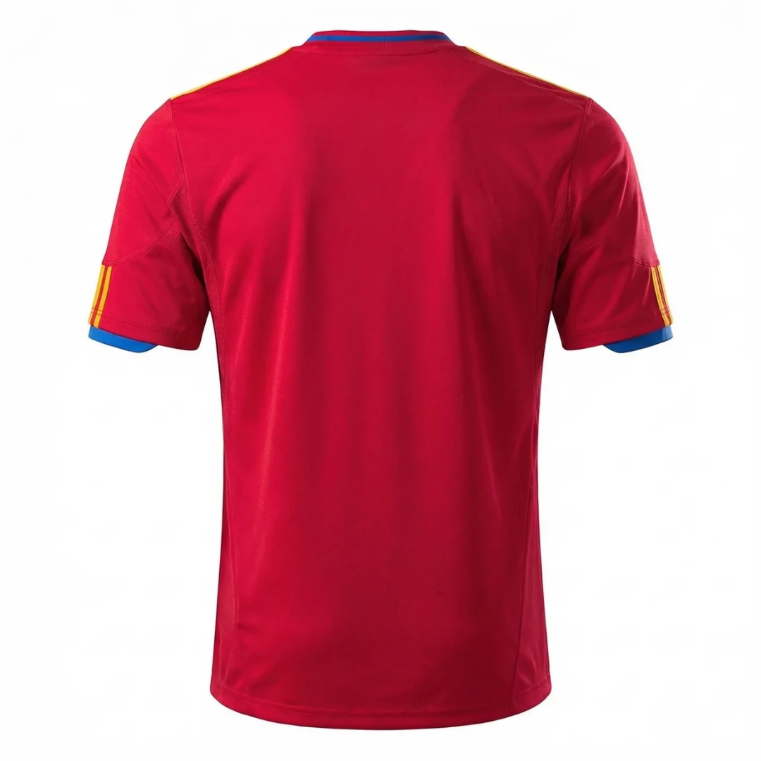 Camisa Seleção da Espanha 2010 - Retrô Adidas - Vermelha