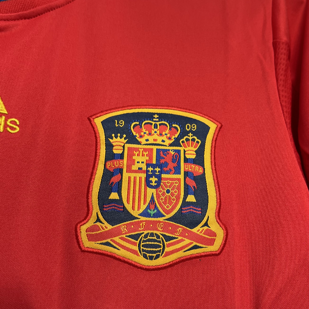 Camisa Seleção da Espanha 2010 - Retrô Adidas - Vermelha