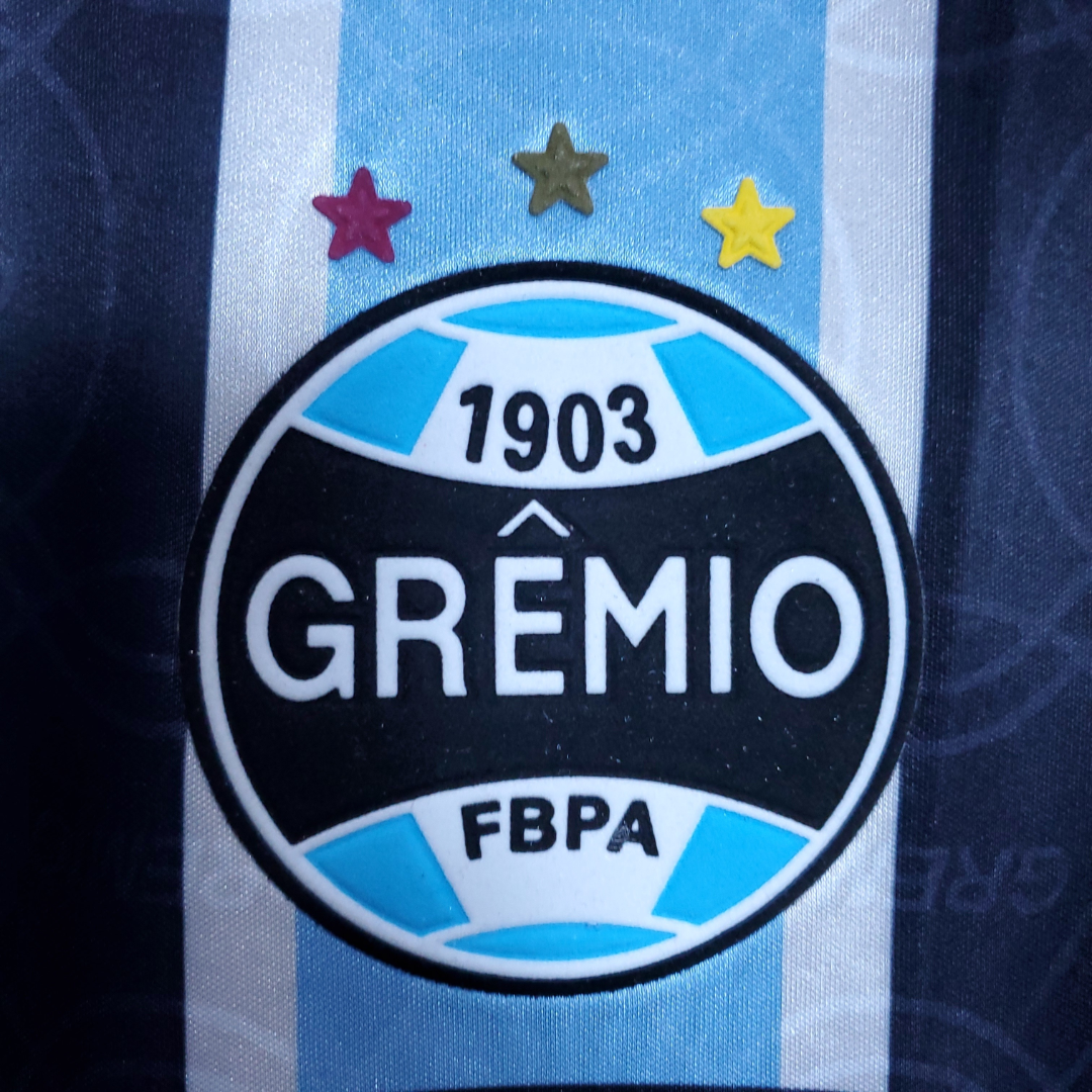 Camisa Grêmio I 1995 - Retrô Penalty - Azul e preta