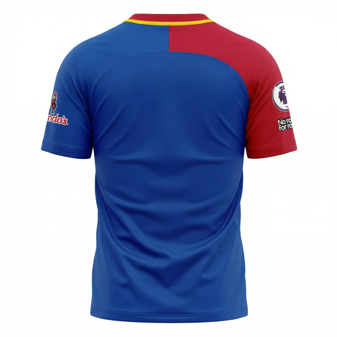 Camisa AFC Richmond I 23/24 - Torcedor Nike Masculina - Azul e vermelha com detalhes em amarelo