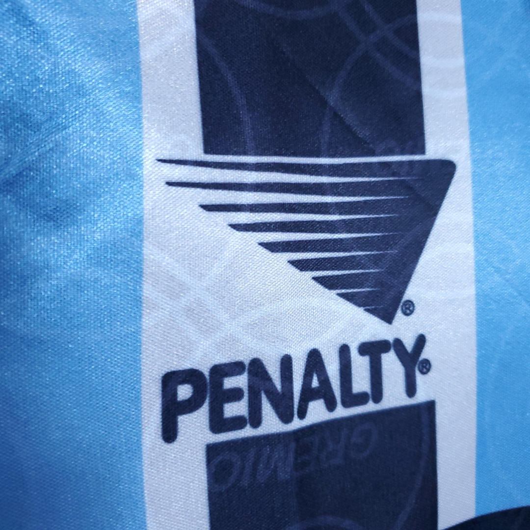 Camisa Grêmio I 1995 - Retrô Penalty - Azul e preta
