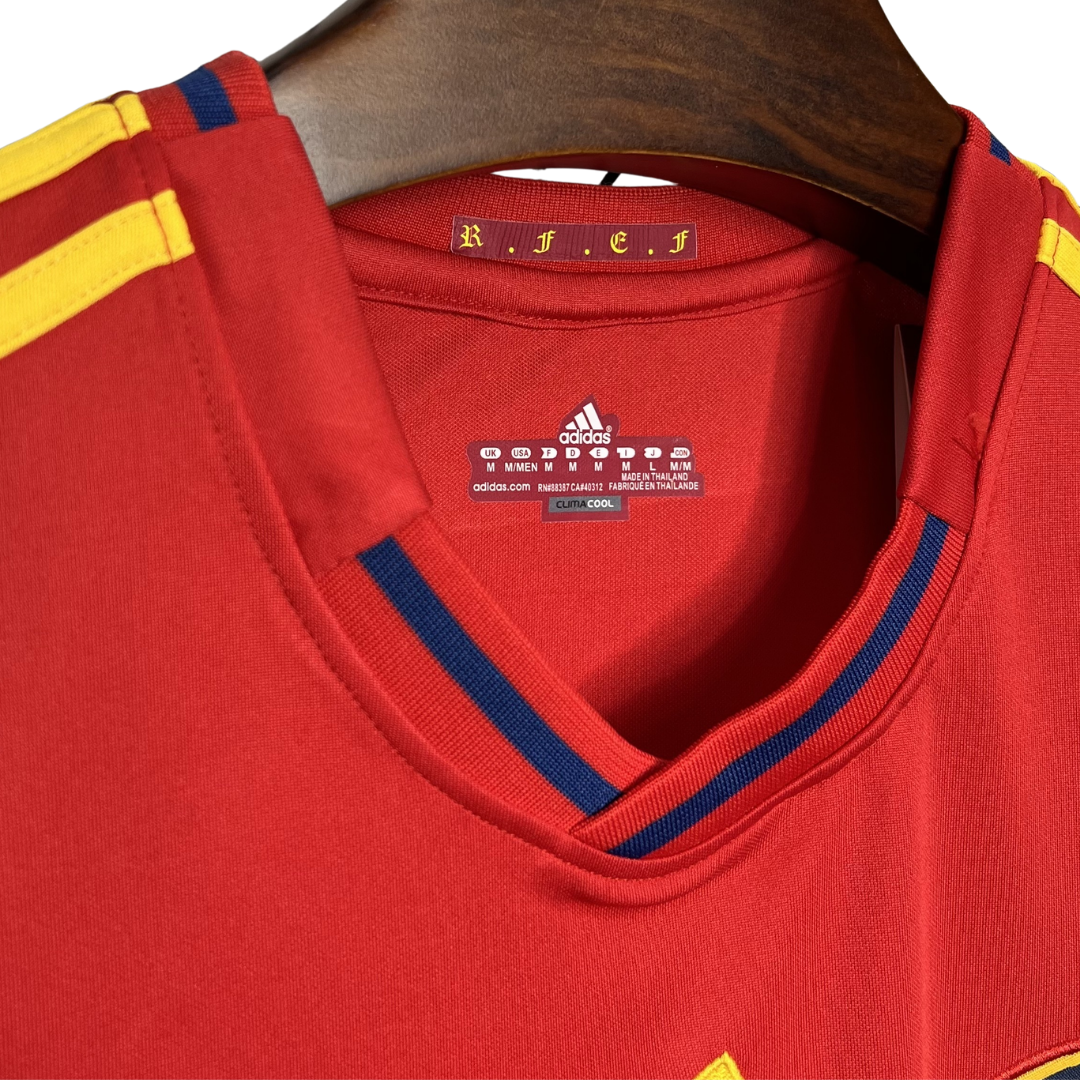 Camisa Seleção da Espanha 2010 - Retrô Adidas - Vermelha