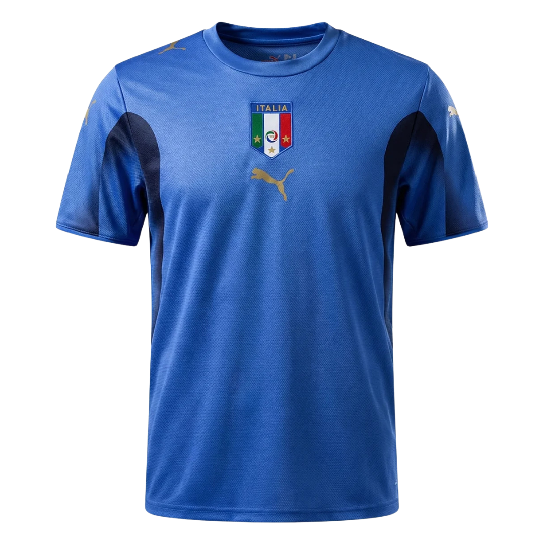 Camisa Seleção da Itália I 2006 - Retrô Puma - Azul