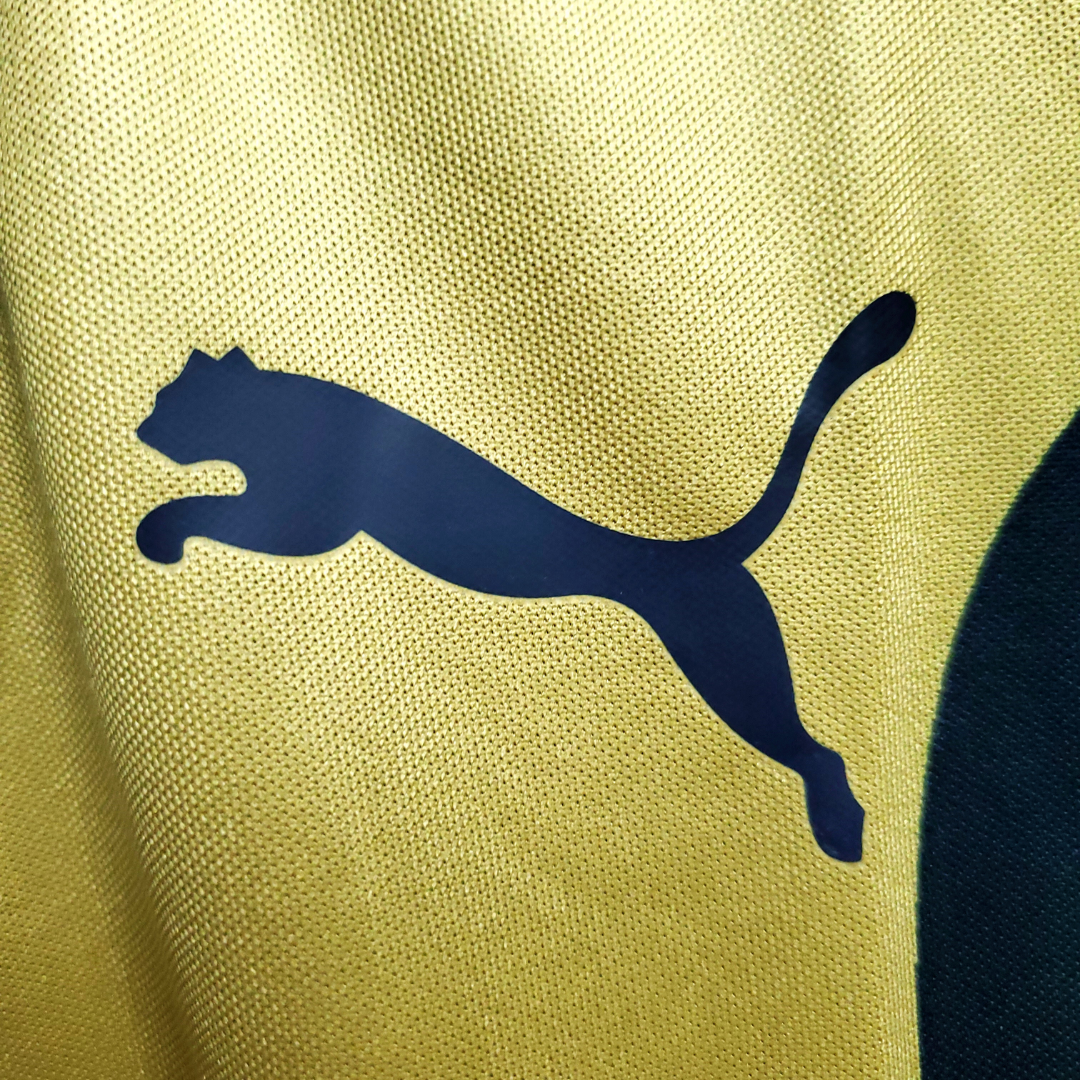 Camisa Seleção da Itália 2006 Goleiro - Retrô Puma - Dourada