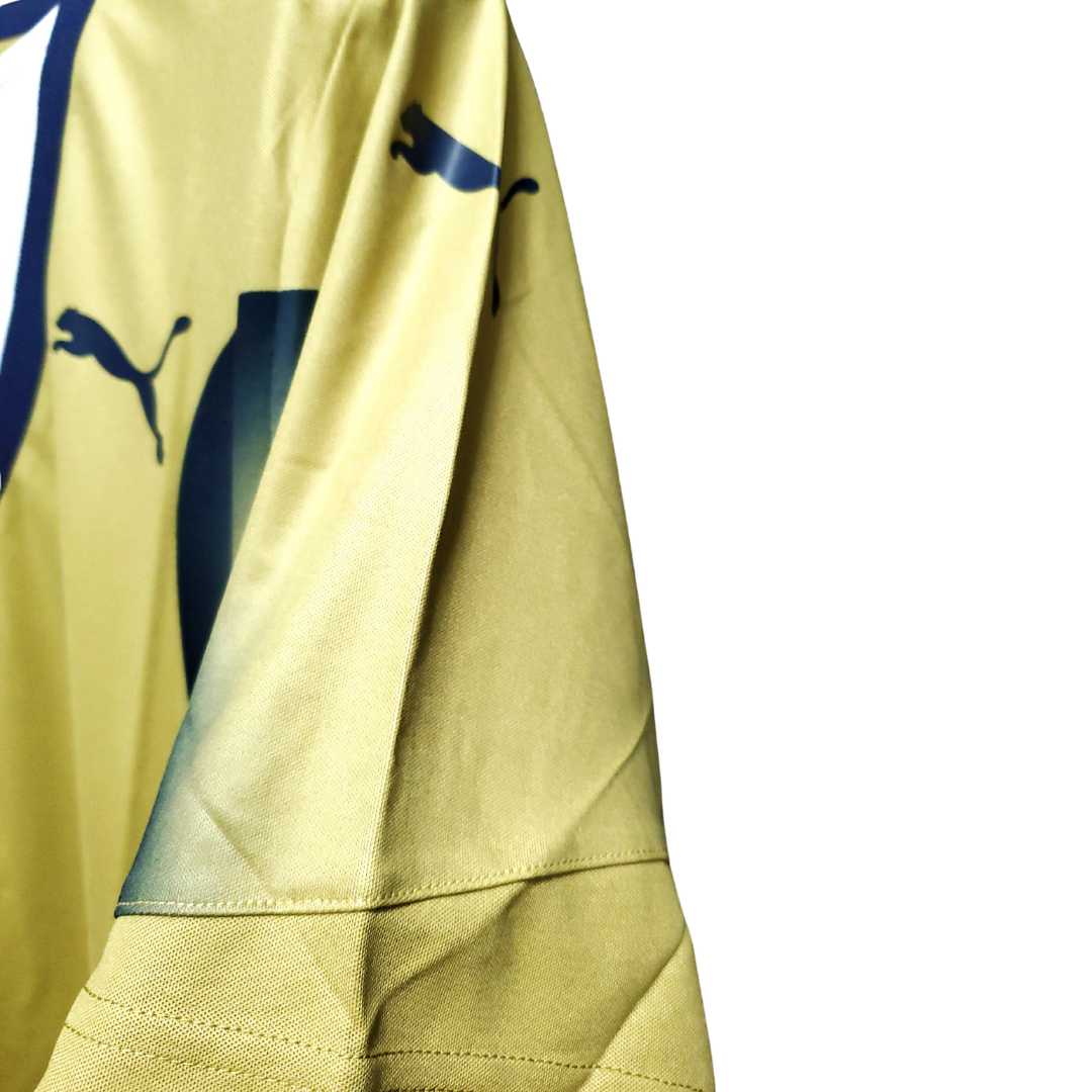 Camisa Seleção da Itália 2006 Goleiro - Retrô Puma - Dourada