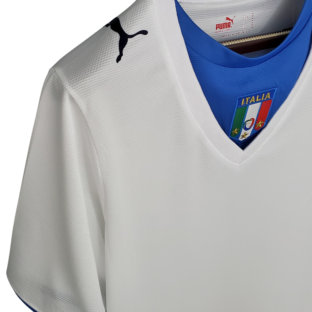Camisa Seleção da Itália II 2006 - Retrô Puma - Branca